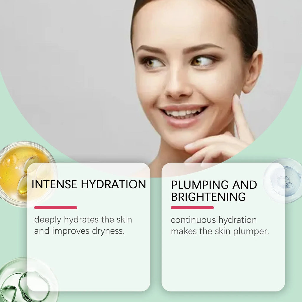 Retinol hydrating sheet face mask with hyaluronic acid and Centella asiatica extract.