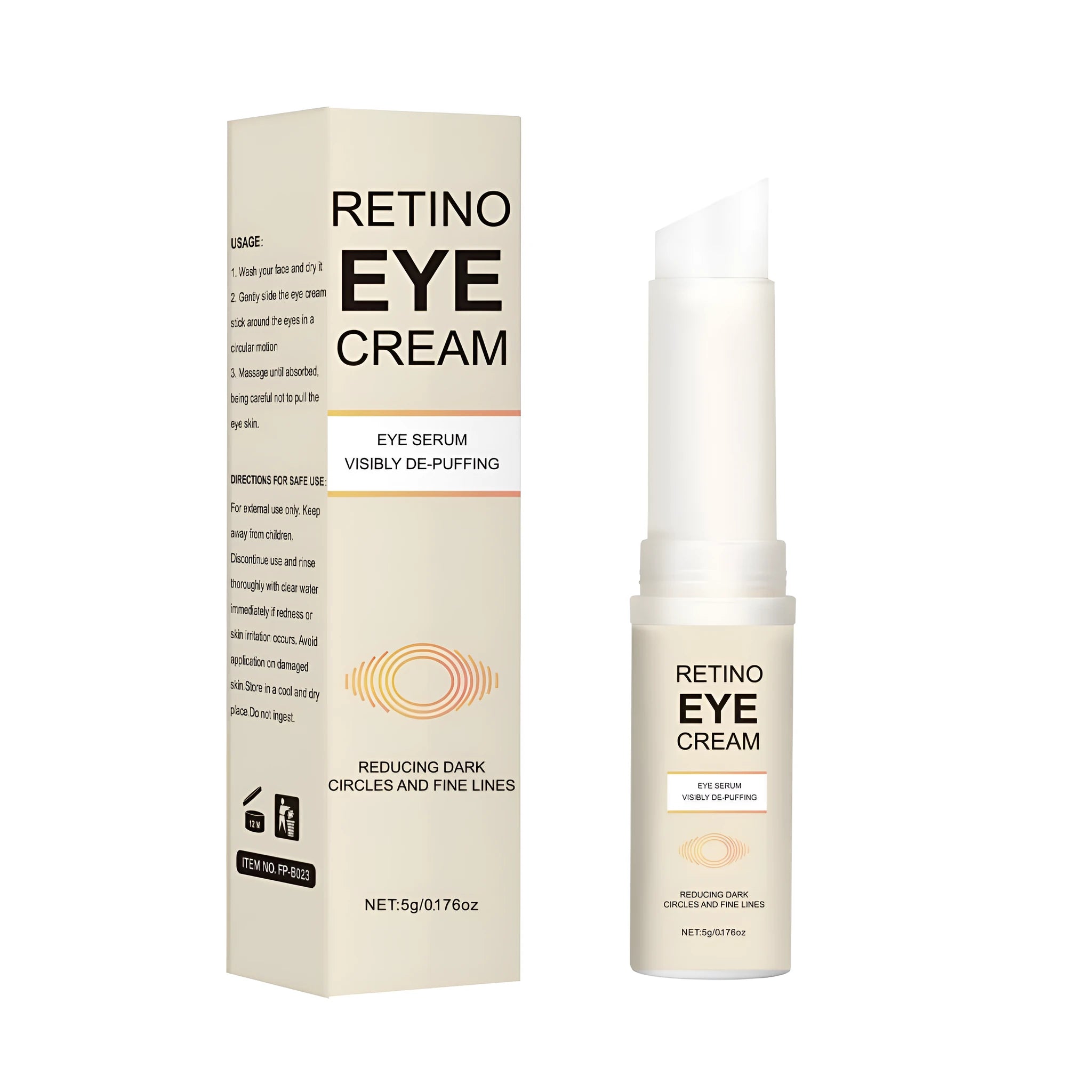 5g tube of 5G Moisturising Eye Cream for fading dark circles