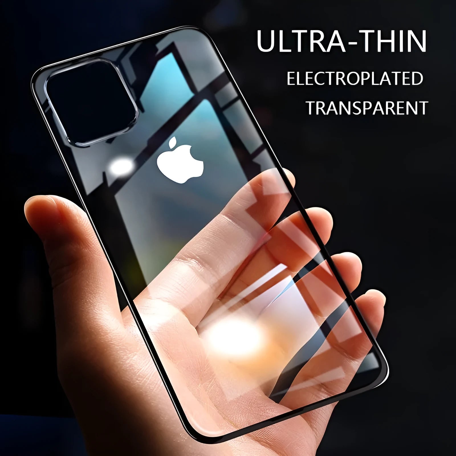 Transparent soft TPU shockproof phone case for iPhone 11, 11 Pro Max, X, XS, XR, 7, 8, 6, 6s Plus