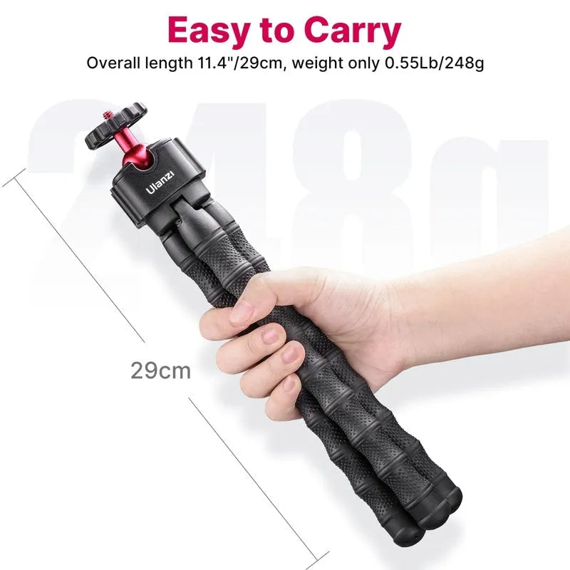 Photography VLOG suite with tripod for mobile and DSLR cameras in 2985 set