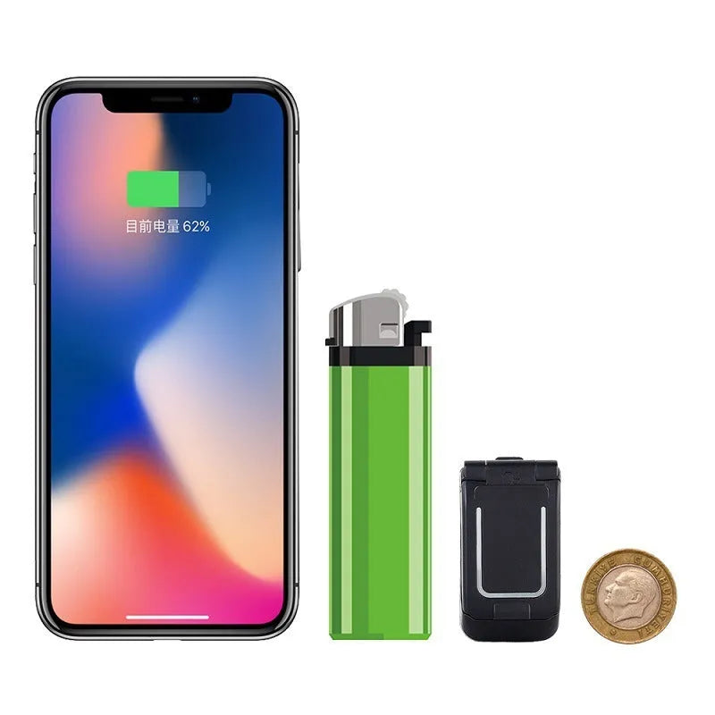 Mini flip phone in six colour options with flip cover design and small screen