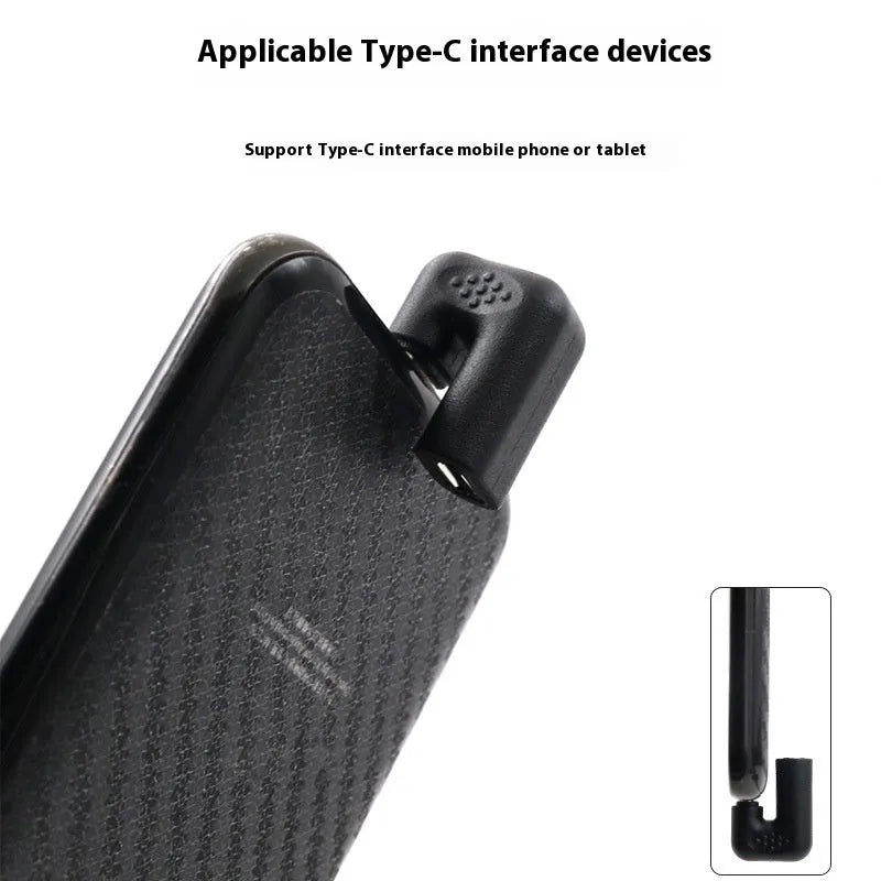 Plastic male to female adapter extension cable with U-bend design showing four adapters