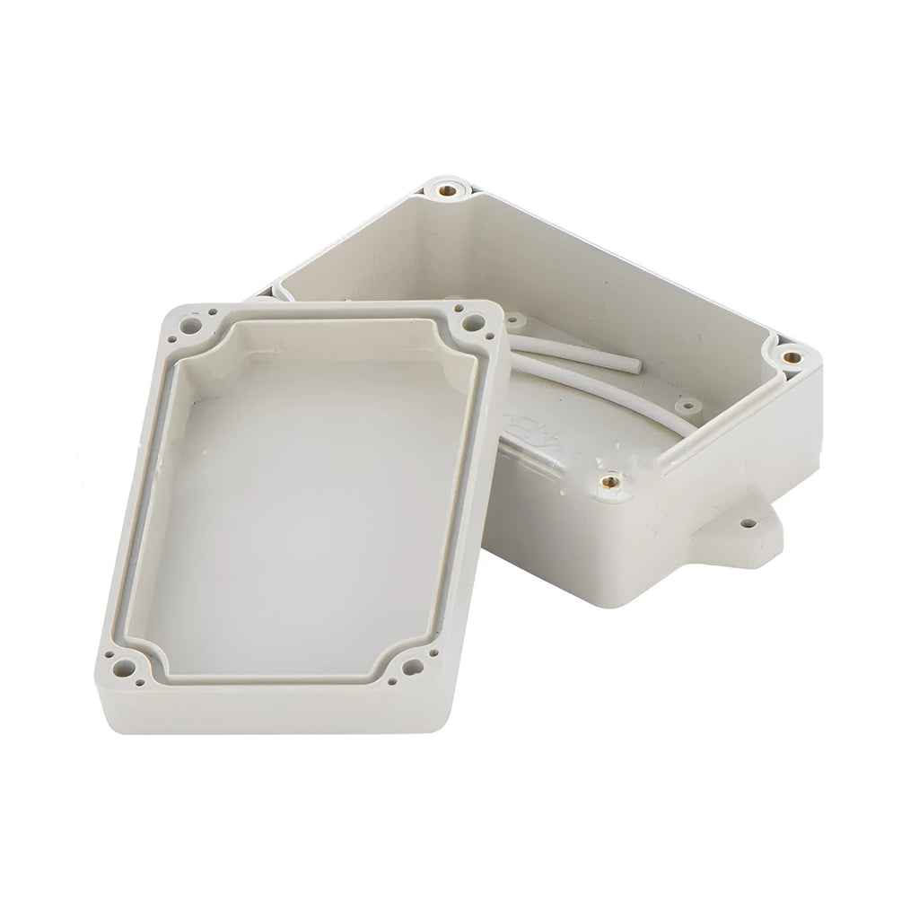 F4B-1 model ABS plastic waterproof instrument box for security power supplies, dimensions 100x68x40mm.