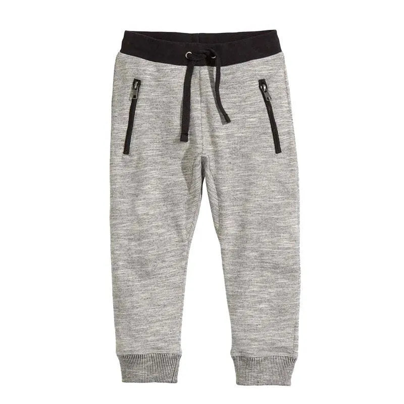 Boys cotton casual two-piece clothing set with long sleeves and letter print, for ages 3-7 years.