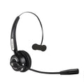 Single-ear Bluetooth headset with microphone for truck drivers featuring noise cancellation technology
