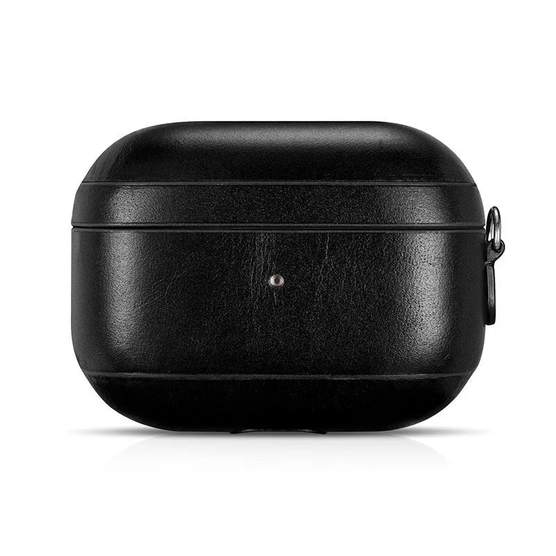 Brown flip-type protective case with ring buckle for AirPods Pro 3rd generation