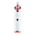 Electric blackhead remover device with multiple nozzle tips for facial pore cleaning