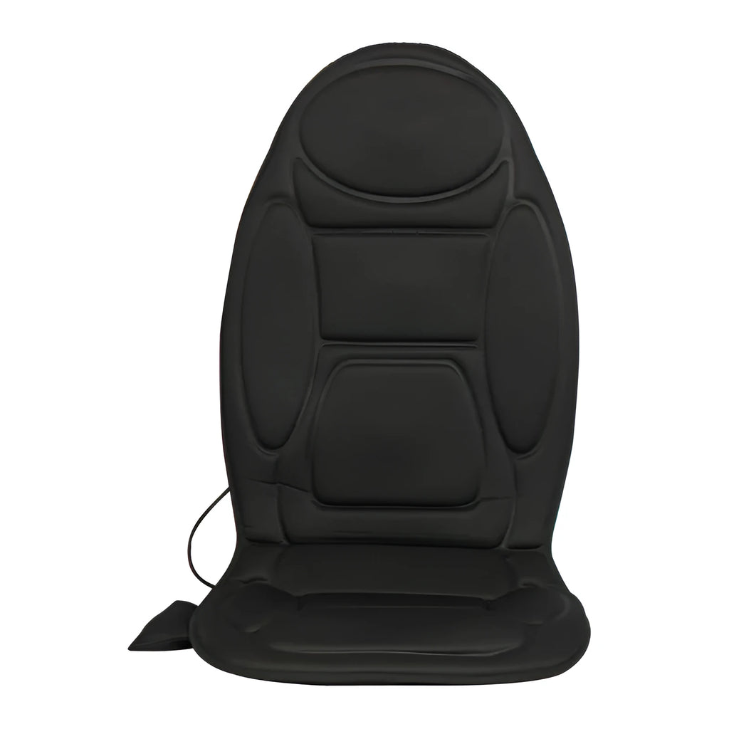 Cotton car massage cushion in black and deep grey for car seat office chair home use