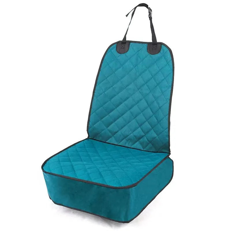 Oxford cloth waterproof pet car cushion in gray for vehicle co-pilot seat dog bed