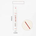 Stereo double line highlighter pen with 0.5mm fine tip, shown in multiple colour options.