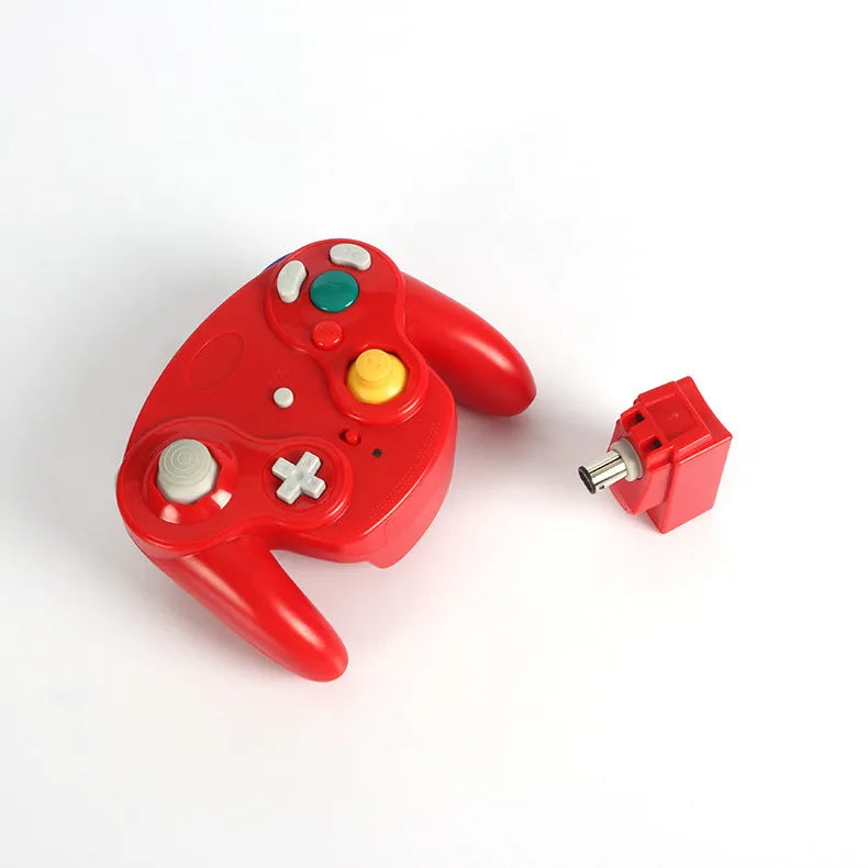 NGC wireless game controller in multiple colour options for Wii and GameCube consoles