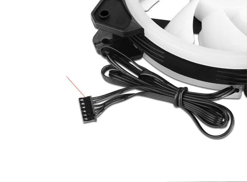Camouflage pattern 12cm RGB computer chassis cooling fan