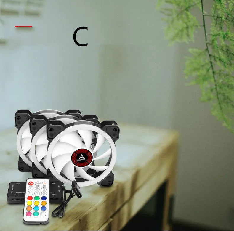 Camouflage pattern 12cm RGB computer chassis cooling fan