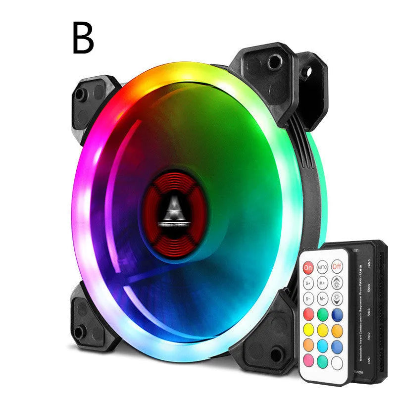 Camouflage pattern 12cm RGB computer chassis cooling fan