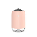 Magic Flame columnar humidifier in white with USB cable and single mist outlet
