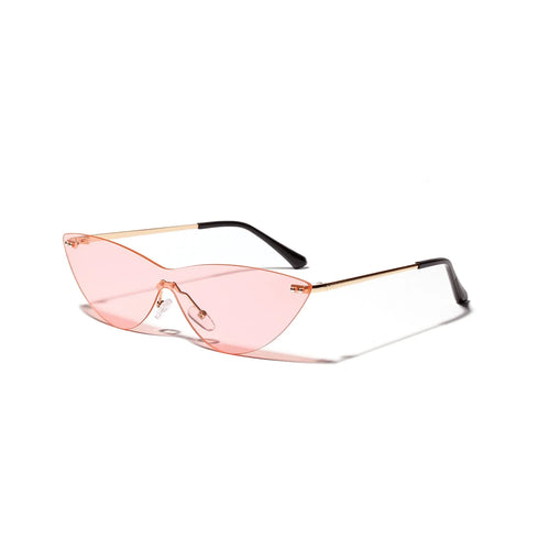 Brown vintage-style metal frame sunglasses for adults with UV400 protection lenses.