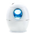 White round USB-powered aromatherapy humidifier with 800ml water tank and quiet 36dB operation