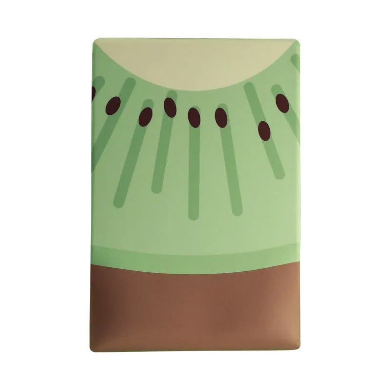 Colourful thickened cloth and silicone wrist support mouse pad on a desk