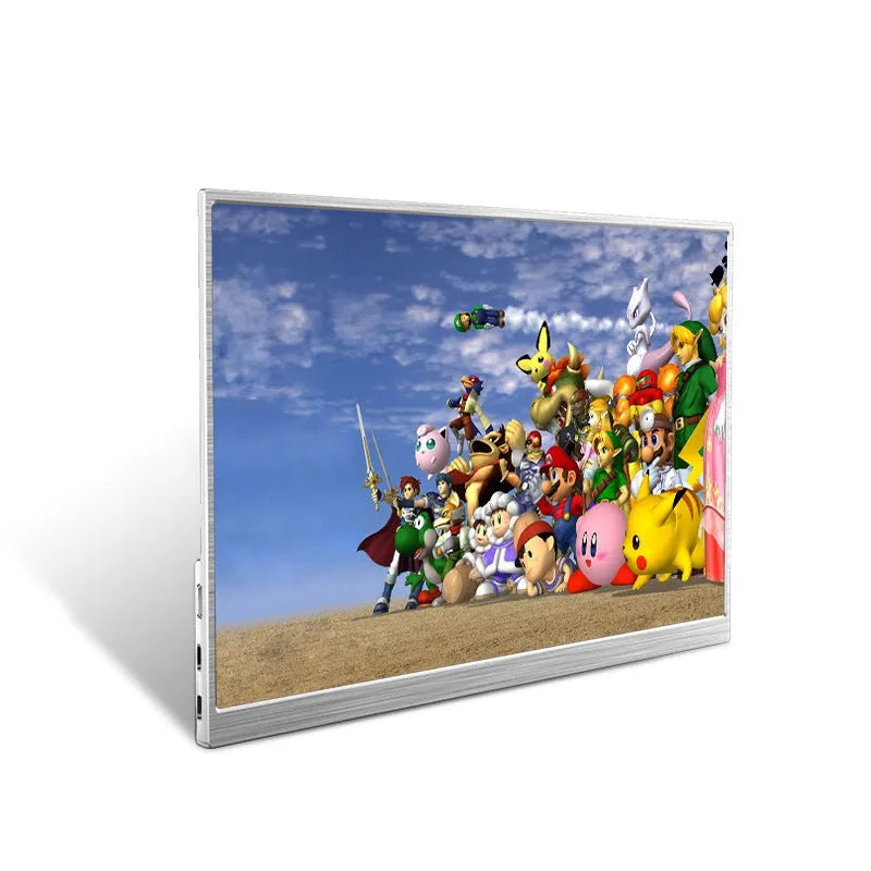 15-inch ultra-thin portable display screen with split functionality and HDMI connectivity for gaming