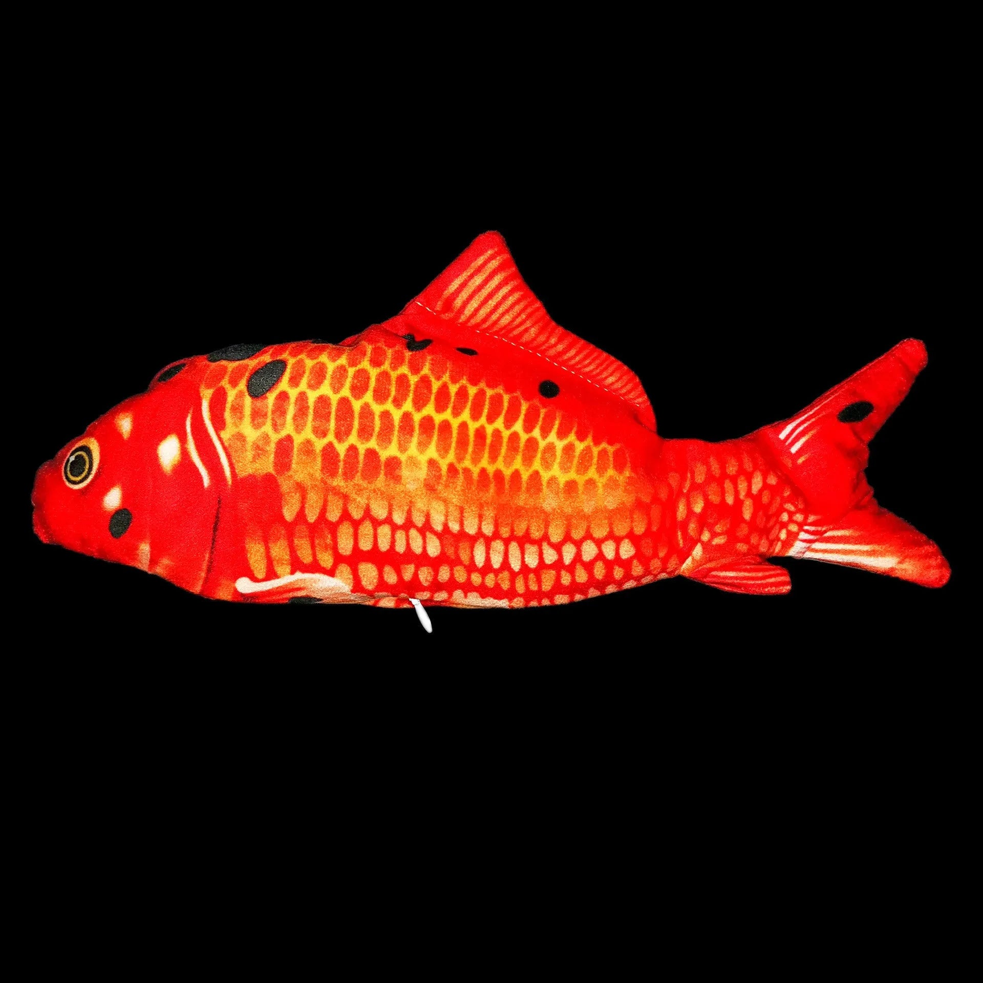 Electronic jumping fish cat toy without cat nip, 30cm multicolour design with USB cable