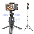 360 intelligent tracking pan tilt camera bracket with AI face recognition for mobile phones