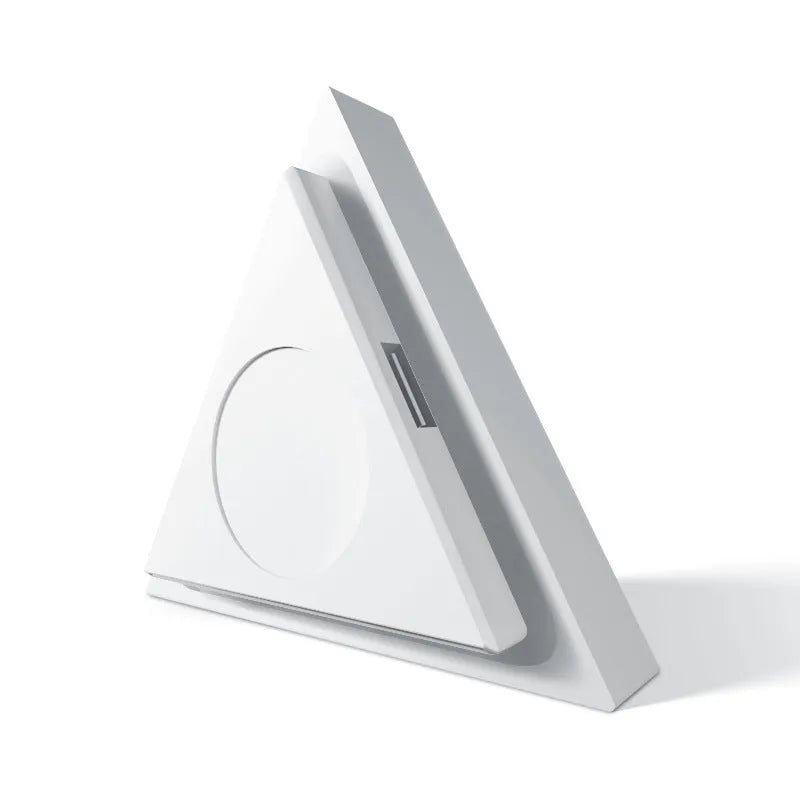 White triangle modular LED light panel set of 6 with RGB lighting and mobile APP control