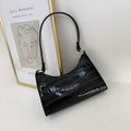 Small square PU underarm shoulder bag in Korean style with multiple colour and pattern options