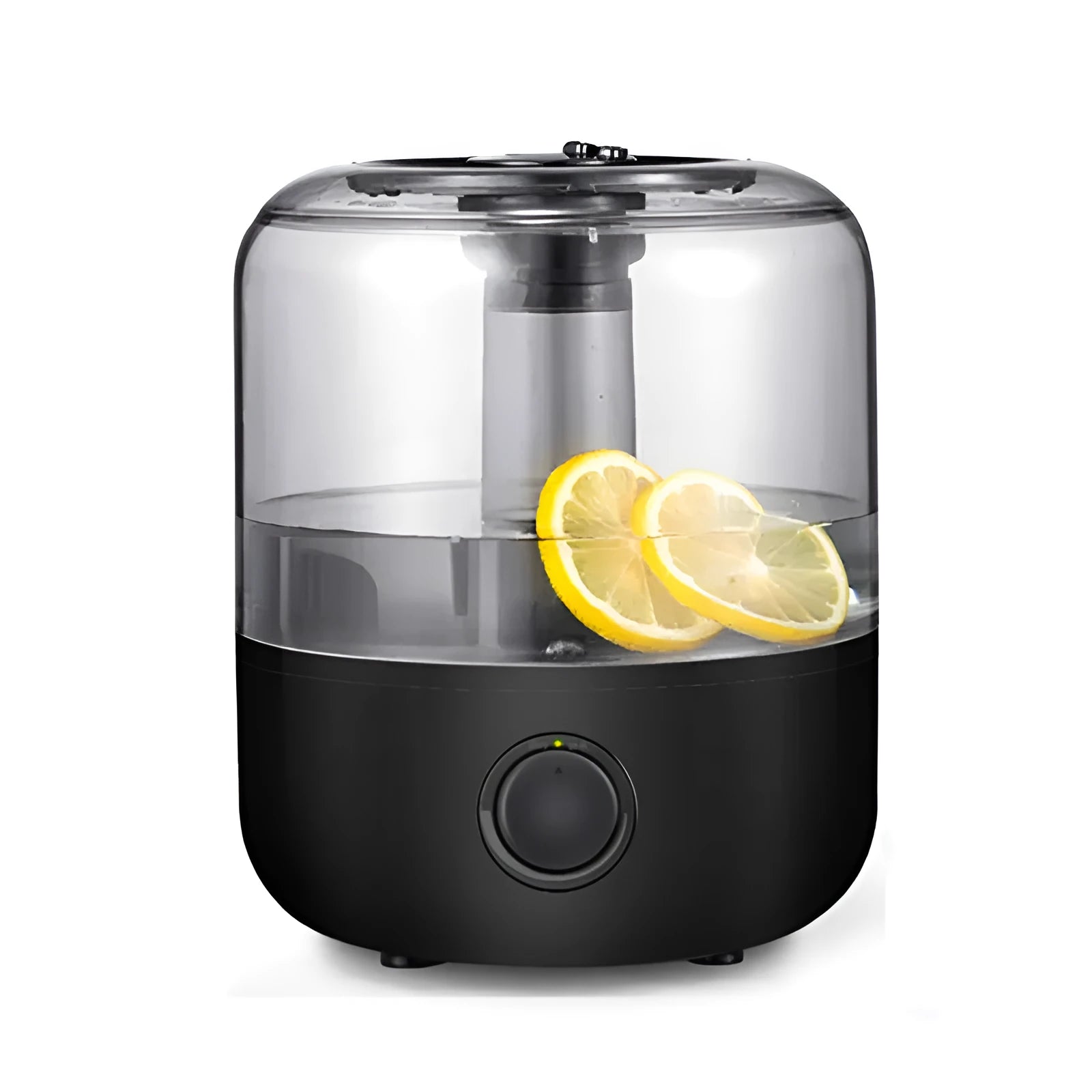 Small white or black cool mist humidifier with 3 litre tank for bedroom use