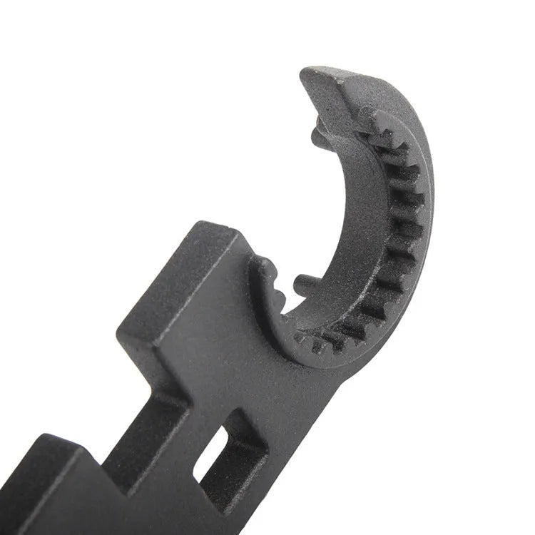 Black sprayed 40Cr steel combination wrench for AR15 M4 firearm maintenance