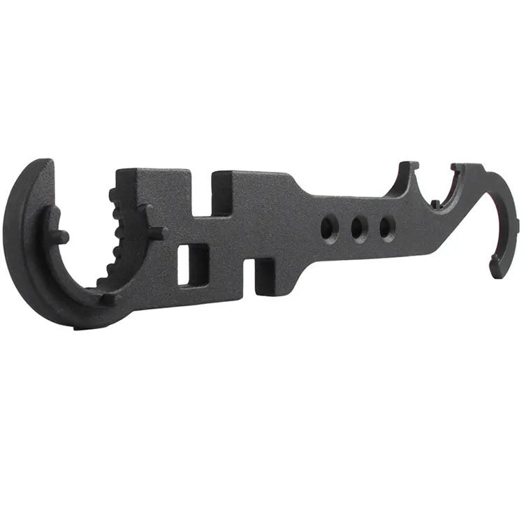 Black sprayed 40Cr steel combination wrench for AR15 M4 firearm maintenance