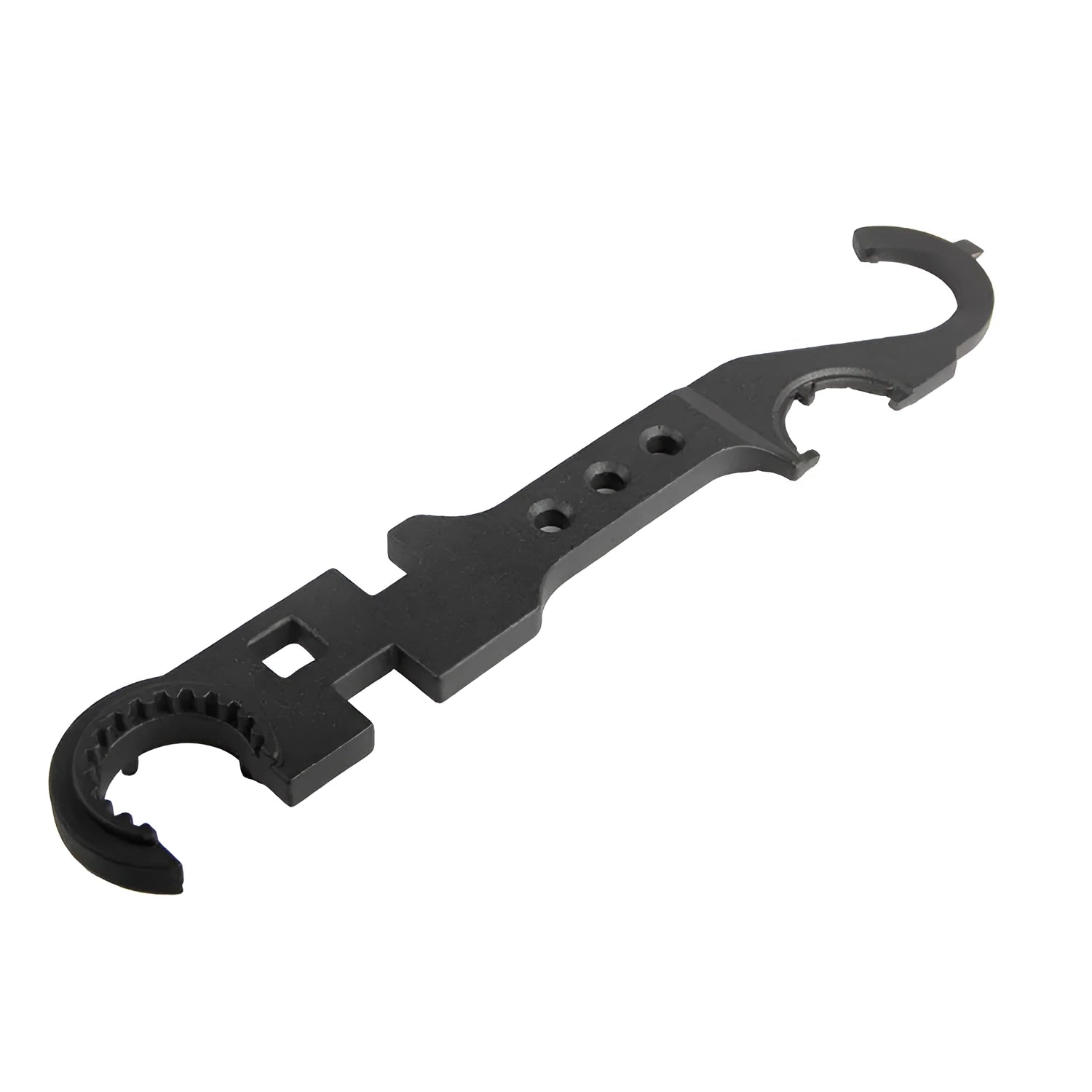 Black sprayed 40Cr steel combination wrench for AR15 M4 firearm maintenance