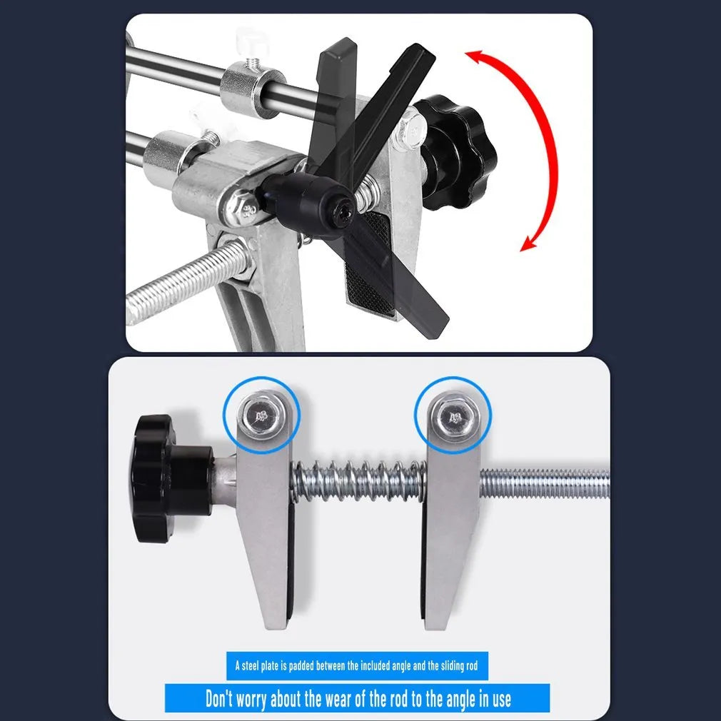 Door lock press and unlock tool with hole opener in 1 style