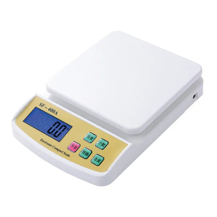 SF-400A electronic kitchen scale with digital display and weighing platform