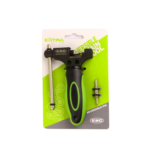 Green steel bicycle chain tool with double shaft chain driving device