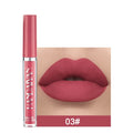 HANDAIYAN matte non-stick cup liquid lip gloss in 2.5ml tube showing colour options