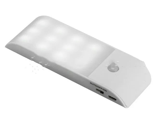Rechargeable human body sensor night light with infrared motion detection
