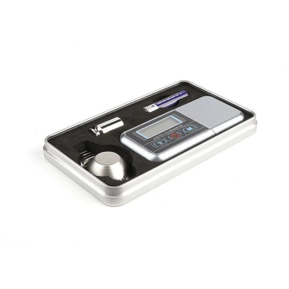 Electronic turntable pressure gauge scale with 0.005g precision for record player needle calibration