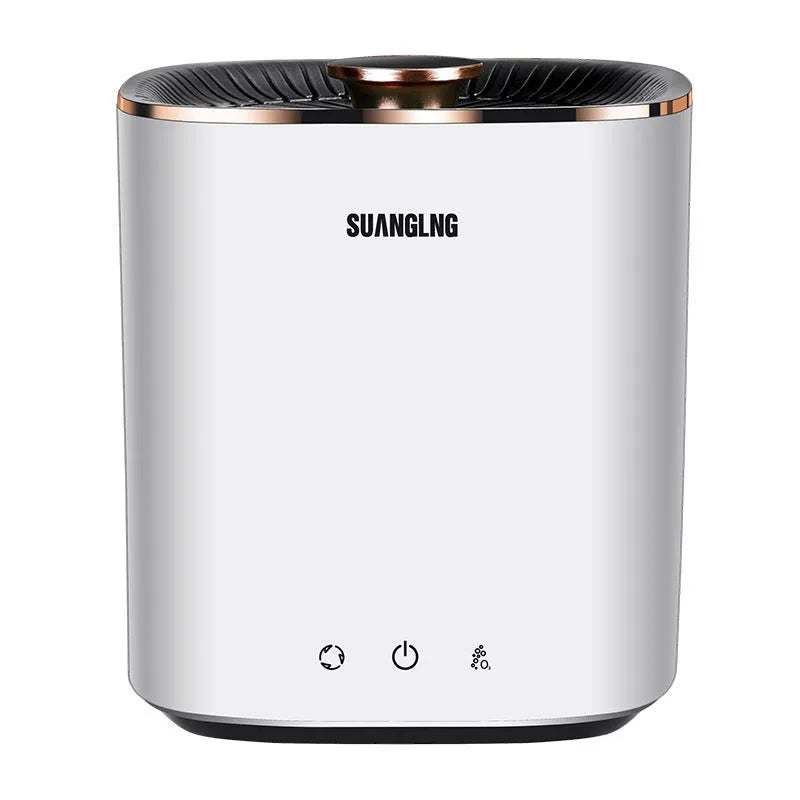 Green and white mini portable automatic washing machine for underwear and socks