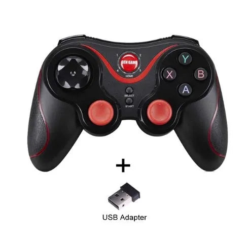Upgraded X3 wireless Bluetooth game controller for Android phones in black or white.