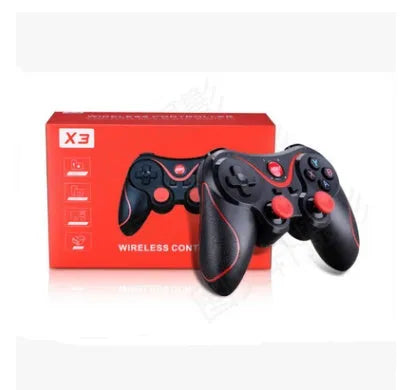Upgraded X3 wireless Bluetooth game controller for Android phones in black or white.
