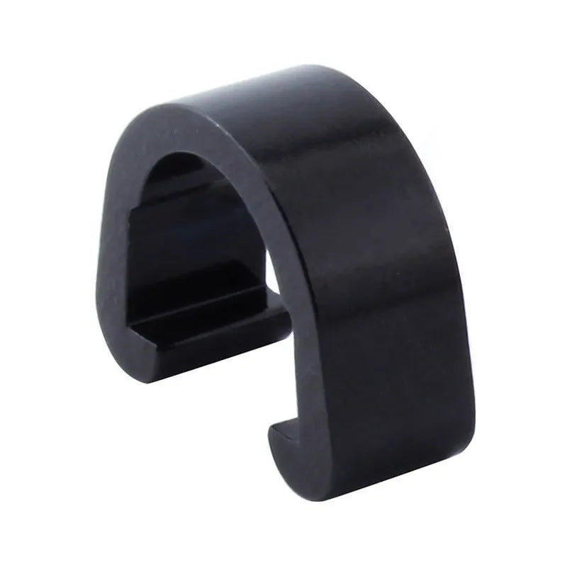 Aluminium alloy C-shaped buckle in multiple colours for jewellery making and crafts
