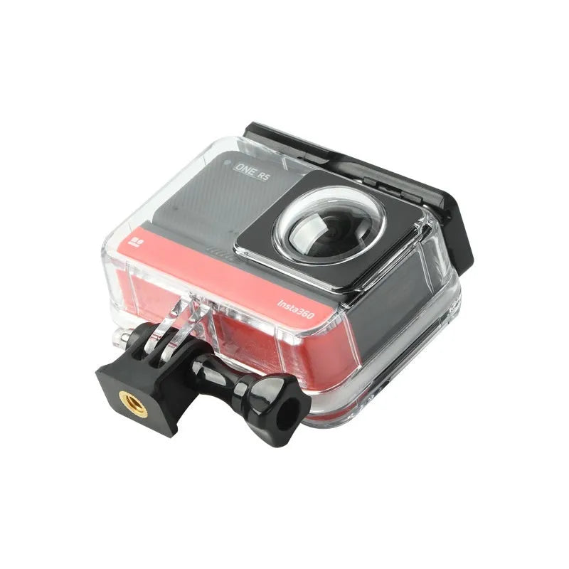 Transparent waterproof case for Insta360 One RS Panoramic Camera