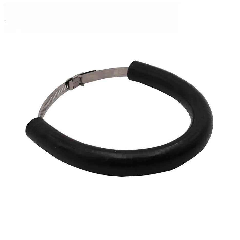 Universal motorcycle exhaust pipe anti-drop wring gasket in black, blue, or orange colour options