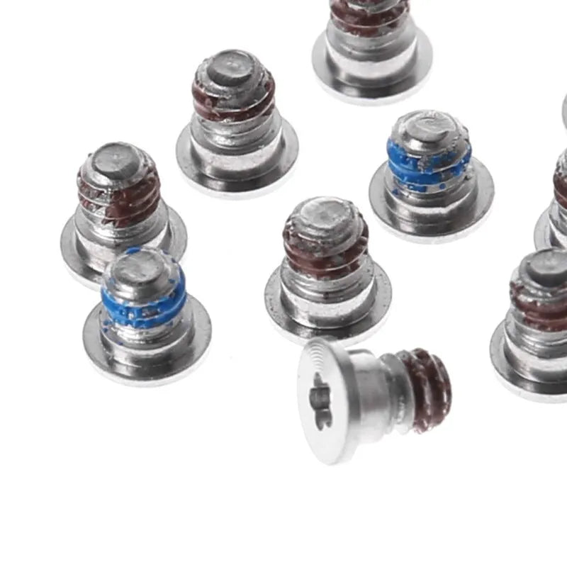 Ten small metal replacement screws for Apple MacBook Pro Retina A1502 A1398 A1425 laptops