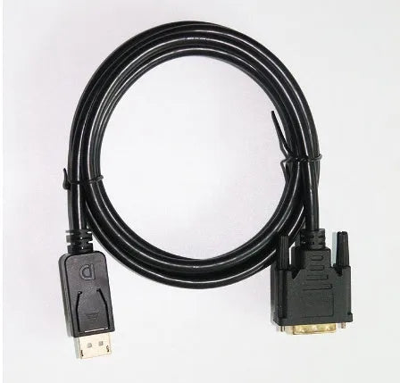 1.8m DP to DVI24+1 adapter cable with copper wire for PC monitor connection