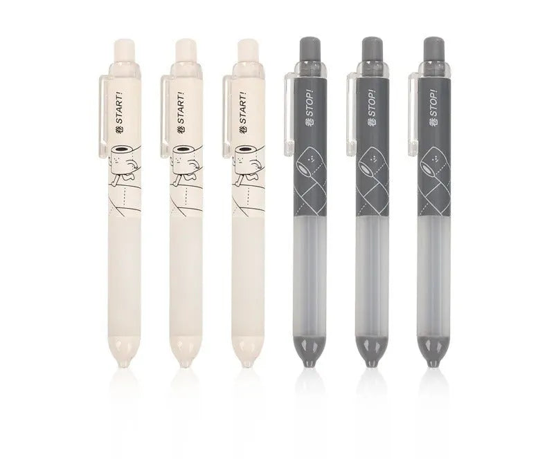 0.5mm mechanical pencil with cloud grip in black and white colours