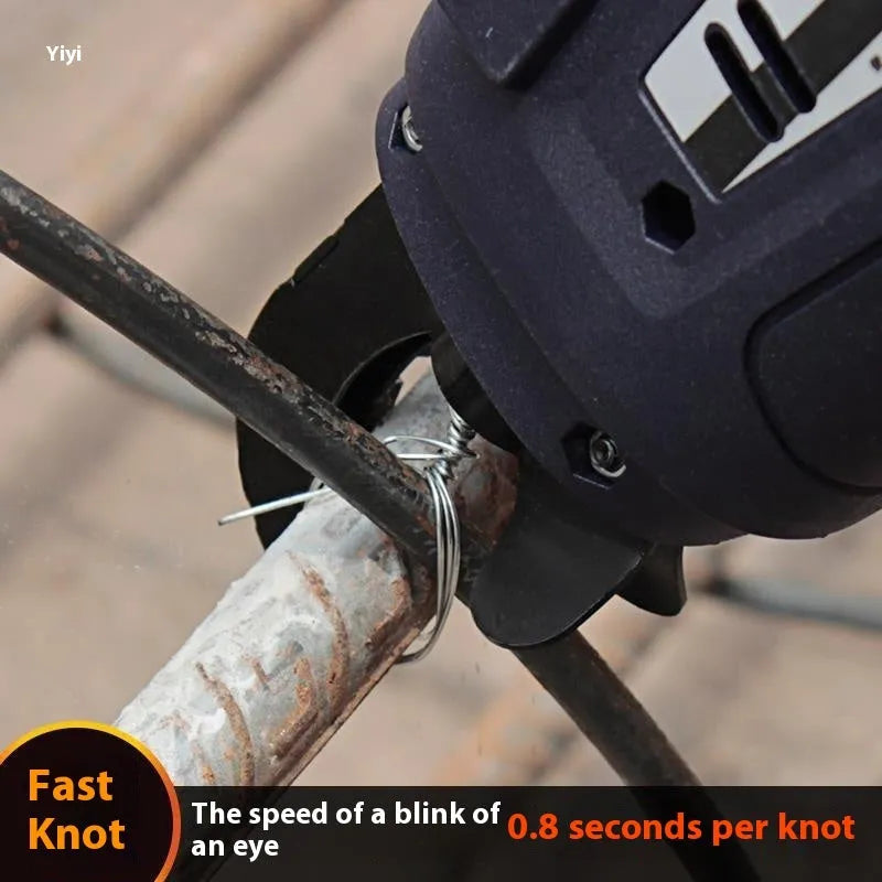 Fully automatic electric steel bar tying machine for construction site rebar fastening