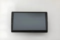 10.1 inch Android car stereo with trapezoidal panel and touchscreen display