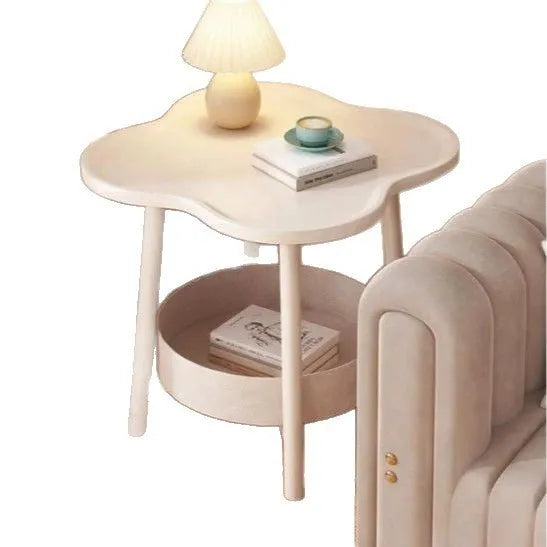 Simple plastic coffee table 45x39cm for living room use