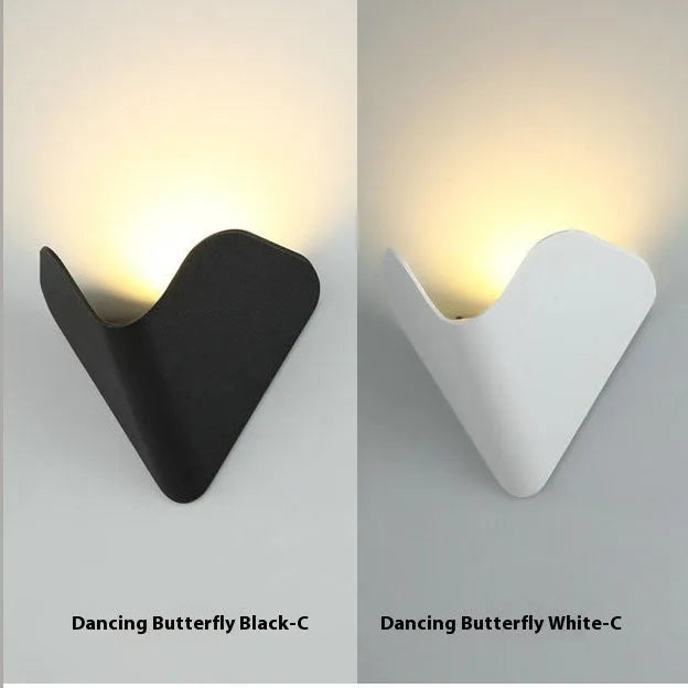 Black and white bird's nest design LED courtyard lamp with IP65 waterproof rating and aluminium alloy construction